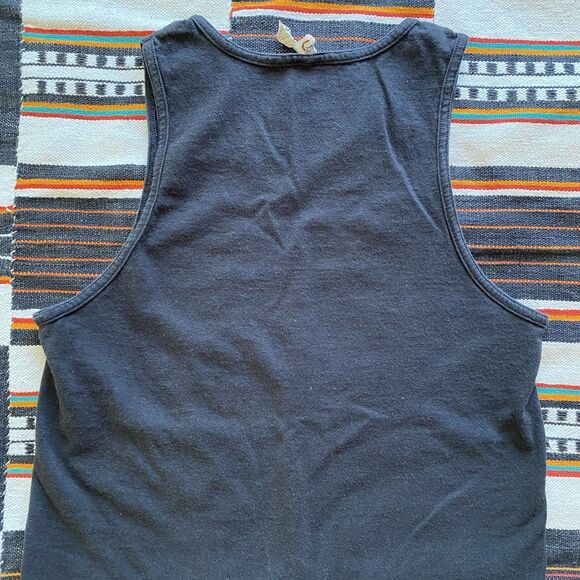Vintage 90’s Delta Pro Weight Graphic Tank Tee. Cotton. Small. Unisex. - Picture 6 of 8